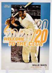 Willie Mays [Blue] #WC-23 Baseball Cards 2023 Topps Welcome to the Club Prices