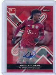 Kingsley Coman [Red] #BCA-KC Soccer Cards 2022 Topps Finest Bundesliga Autographs Prices