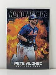 Pete Alonso [Black] #AS-13 Baseball Cards 2023 Topps Update Action Stars Prices