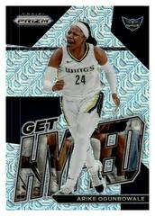Arike Ogunbowale [Mojo] #9 Basketball Cards 2023 Panini Prizm WNBA Get Hyped Prices