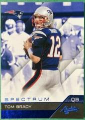 Tom Brady [Spectrum Silver] Football Cards 2011 Panini Absolute Memorabilia Prices
