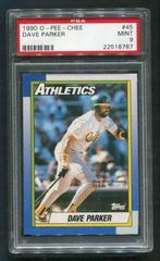 Dave Parker #45 Baseball Cards 1990 O Pee Chee Prices