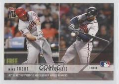 Mike Trout, Nick Markakis #OS38 Baseball Cards 2018 Topps Now Off Season Prices