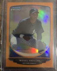 Miguel Andujar [Orange Refractor] #BCP160 Baseball Cards 2013 Bowman Chrome Prospect Prices