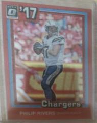 Philip Rivers [Red] #17 Football Cards 2017 Panini Donruss Optic 1981 Tribute Prices
