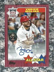 Yadier Molina [Red] Baseball Cards 2022 Topps 1987 All Stars Autographs Prices