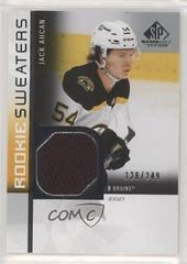 Jack Ahcan #RS-JA Hockey Cards 2021 SP Game Used Rookie Sweaters Prices