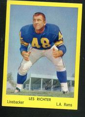 Les Richter Football Cards 1960 Bell Brand Rams Prices