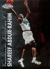 Shareef Abdur-Rahim #39 Basketball Cards 1999 Fleer Force Prices