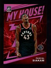 Pascal Siakam [Pink] #12 Basketball Cards 2019 Panini Donruss Optic My House Prices