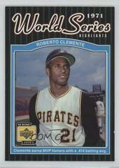 Roberto Clemente #172 Baseball Cards 2001 Upper Deck Decade 1970's Prices