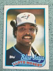Lloyd Moseby Baseball Cards 1989 Topps Prices
