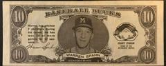 Warren Spahn Baseball Cards 1962 Topps Bucks Prices