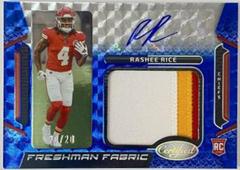 Rashee Rice [Blue Etch] #FFMS-25 Football Cards 2023 Panini Certified Freshman Fabric Mirror Signatures Prices