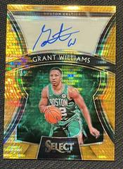 Grant Williams [Neon Orange Pulsar Prizm] #RS-GWL Basketball Cards 2019 Panini Select Rookie Signatures Prices