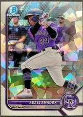 Adael Amador [Refractor] #BCP-109 Baseball Cards 2022 Bowman Chrome Prospects Prices