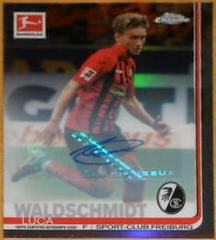 Luca Waldschmidt [Autograph Orange Refractor] #31 Soccer Cards 2019 Topps Chrome Bundesliga Prices