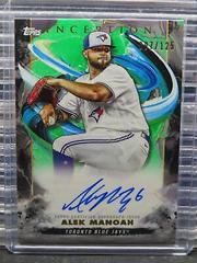 Alek Manoah [Green] #BRES-AM Baseball Cards 2023 Topps Inception Rookie and Emerging Stars Autographs Prices