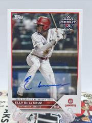 Elly De La Cruz [Autograph] #PD-170 Baseball Cards 2023 Topps Pro Debut Prices