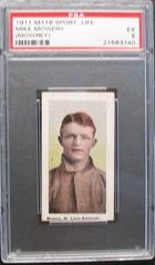 Mike Mowery [Mowrey] Baseball Cards 1911 M116 Sporting Life Prices