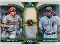 Alex Rodriguez [Green] Baseball Cards 2023 Topps Tribute Dual Relics Prices