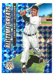 Larry Doby [Blue Camo] #ATG10 Baseball Cards 2021 Panini Mosaic All Time Greats Prices