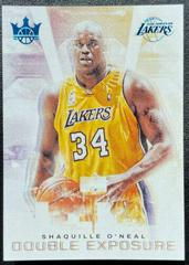 Shaquille O'Neal [Amethyst] #5 Basketball Cards 2022 Panini Court Kings Double Exposure Prices