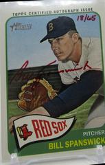 Bill Spanswick [Red Ink] #BS Baseball Cards 2014 Topps Heritage Real One Autographs Prices