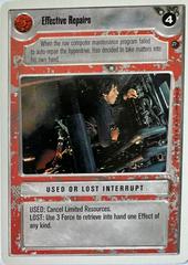 Effective Repairs [Revised] Star Wars CCG Dagobah Prices