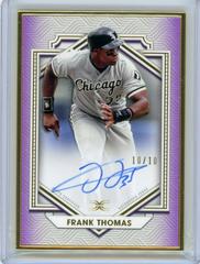 Frank Thomas [Purple] Baseball Cards 2022 Topps Definitive Framed Autograph Collection Prices
