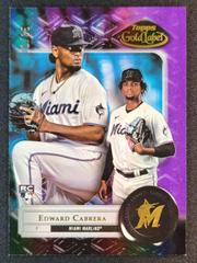 Edward Cabrera [Class 3 Purple] #31 Baseball Cards 2022 Topps Gold Label Prices