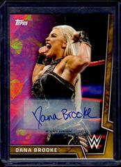 Dana Brooke [Gold Autograph] Wrestling Cards 2018 Topps WWE Women's Division Prices
