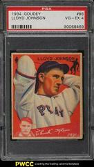Lloyd Johnson #86 Baseball Cards 1934 Goudey Prices