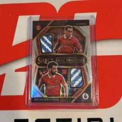 Antony / Bruno Fernandes #DS-MUA Soccer Cards 2022 Panini Select Premier League Dual Swatches Prices