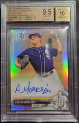 Adrian Morejon [Refractor] #CPA-AM Baseball Cards 2017 Bowman Chrome Prospects Autographs Prices
