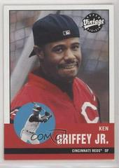 Ken Griffey Jr. [Sample] Baseball Cards 2001 Upper Deck Vintage Prices