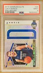 Luka Doncic Basketball Cards 2019 Panini Donruss Elite Spellbound Prices