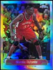 Dikembe Mutombo [Refractor] #150 Basketball Cards 1999 Topps Chrome Prices