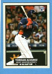 Yordan Alvarez #308 Baseball Cards 2020 Topps Throwback Thursday Prices