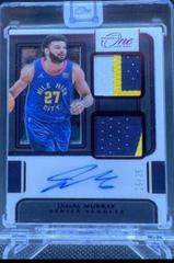 Jamal Murray [Red] Basketball Cards 2021 Panini One and One Dual Jersey Autographs Prices