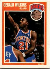 Gerald Wilkins [U. of Tenn.] #107 Basketball Cards 1989 Fleer Prices