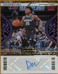 Davion Mitchell [Gold] #SC-DML Basketball Cards 2022 Panini Contenders Sophomore Autographs Prices