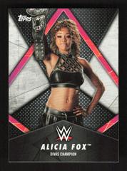 Alicia Fox #WC-4 Wrestling Cards 2018 Topps WWE Women's Division Champion Prices