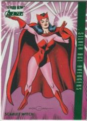 Scarlet Witch [Green Foil] #111 Marvel 2022 Ultra Avengers Prices