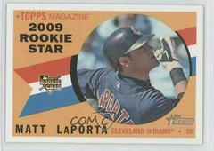 Matt LaPorta #710 Baseball Cards 2009 Topps Heritage Prices