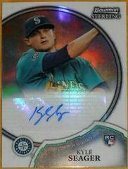 Kyle Seager [Refractor] #9 Baseball Cards 2011 Bowman Sterling Rookie Autographs Prices