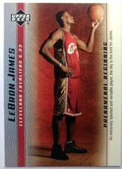 LeBron James #1 Basketball Cards 2003 Upper Deck Phenomenal Beginning Prices