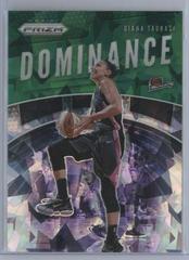Diana Taurasi [Prizm Green Ice] Basketball Cards 2020 Panini Prizm WNBA Dominance Prices