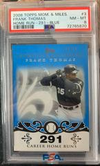 Frank Thomas [Home Run 331 Blue] Baseball Cards 2008 Topps Moments & Milestones Prices