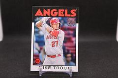 Mike Trout #86B-1 Baseball Cards 2021 Topps Update 1986 35th Anniversary Prices